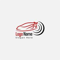 Modern Car Logo Design Template vector