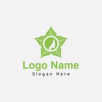 vector de diseño de símbolo de logotipo de estrella de belleza