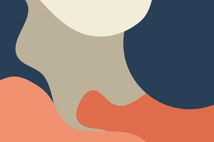 Abstract  elements liquid in the style of 80's. Pastel colors. graphic pattern of abstract elements in soft colors for poster and background vector
