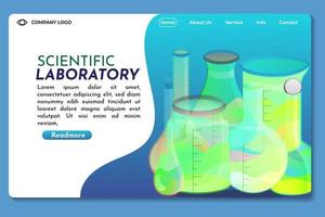 beaker glass with fruit landing page or web page design templates for education school, chemical, fruit, poison. handrawn  vector illustration concepts for website and mobile website development.