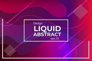 modern abstract  Liquid color banners. Flat geometric shapes of different colors with black outline. Modern design isolated white background Can use for background on website or mobile apps. vector