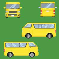 delivery van car transport vector illustration eps10