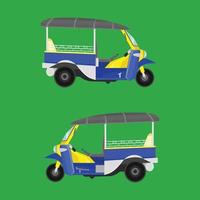 tuk tuk thailand vector illustration