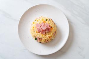 ham fried rice photo