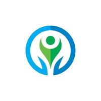 healthy care logo , abstract healthy logo vector