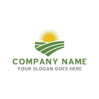 farm logo , agriculture logo vector