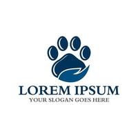 pets care logo , veterinary logo vector