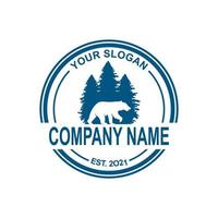 camping logo , adventure logo vector