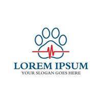 pets care logo , veterinary logo vector