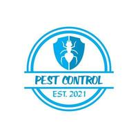 logotipo de control de plagas, logotipo de pesticidas vector