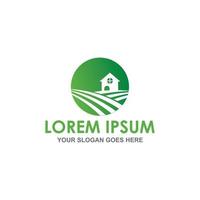 home farm vector , agriculture logo