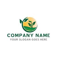 farm logo , agriculture logo vector