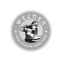 welder logo , industry logo vector