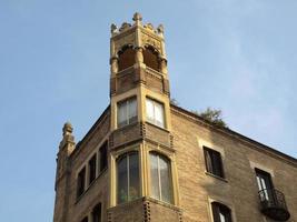 Neogothic architecture in Turin photo