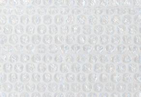 transparent bubble wrap texture background photo