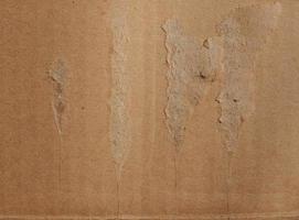 grunge brown corrugated cardboard texture background photo