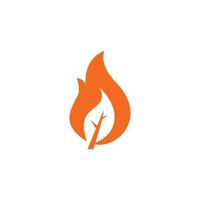 Flame Logo , Fire Logo Vector