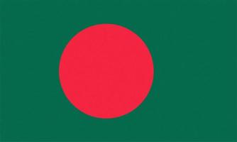 texturized Bangladeshi Flag of Bangladesh photo