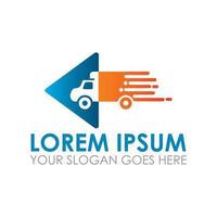 fast delivery vector , logistic logo vector