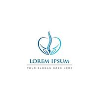 spine care logo , treatment logo vector