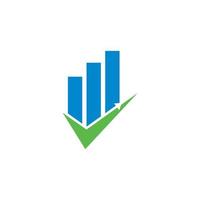 Growth Chart Vector , Finance Logo