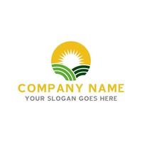 farm logo , agriculture logo vector