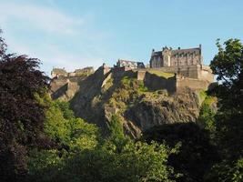 Edinburgh castle in Scotland photo