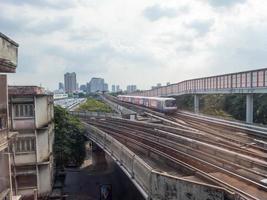 Phaholyothin Road BANGKOK THAILAND19 OCTOBER 2018BTS Chatuchak on BANGKOK THAILAND19 OCTOBER 2018. photo