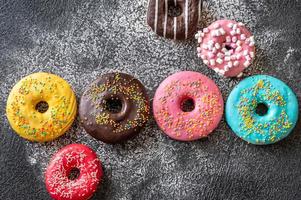 Assortment of donuts photo