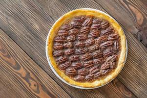 Pecan pie whole photo