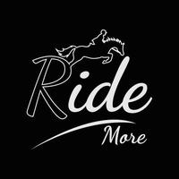 Horse T Shirt Design vector