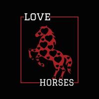 Horse  T Shirt Design vector