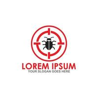 pest control vector , insecticide logo