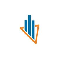 financial logo , accounting logo vector