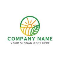 farm logo , agriculture logo vector