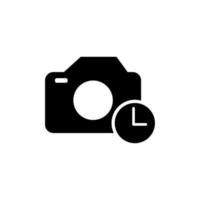 camera icon on white background vector