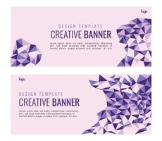 creative banner. design template with abstract background. abstract pattern. banner design with abstract background vector