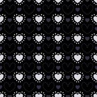 A seamless vector pattern of a heart. a textural vibe that is both contemporary and chic. A vibrant background dotted with heart symbols