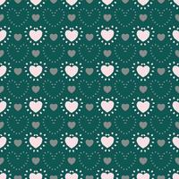 A seamless vector pattern of a heart. a textural vibe that is both contemporary and chic. A vibrant background dotted with heart symbols