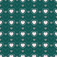 A seamless vector pattern of a heart. a textural vibe that is both contemporary and chic. A vibrant background dotted with heart symbols