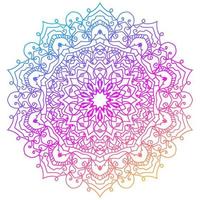 Mandala ornament or flower background design. vector