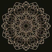 Mandala ornament or flower background design. vector