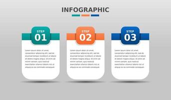 diseño de plantilla de negocio infográfico vector