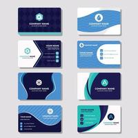 Business Name Card Collection vector