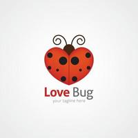 Bug Logo Design Template. Vector Illustration