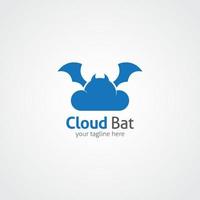 Bat Logo Design Template. Vector Illustration