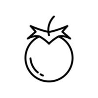 diseño de icono de tomate vector