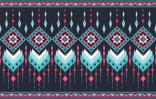 Ethnic abstract background. Seamless pattern in tribal, folk embroidery, and Mexican style. Aztec geometric art ornament print.Design for carpet, wallpaper, clothing, wrapping, fabric, cover, textile vector