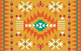 Ethnic abstract pattern art. Seamless pattern in tribal, folk embroidery, and Mexican style. Aztec geometric art ornament print.Design for carpet, wallpaper, clothing, wrapping, fabric, cover, textile vector