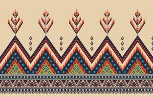 arte de patrón cuadrado abstracto étnico. patrón impecable en bordado tribal, folclórico, estilo de tela tribal. estampado de adornos de arte geométrico azteca.diseño para alfombras, prendas de vestir, envolturas, telas, cubiertas, textiles vector